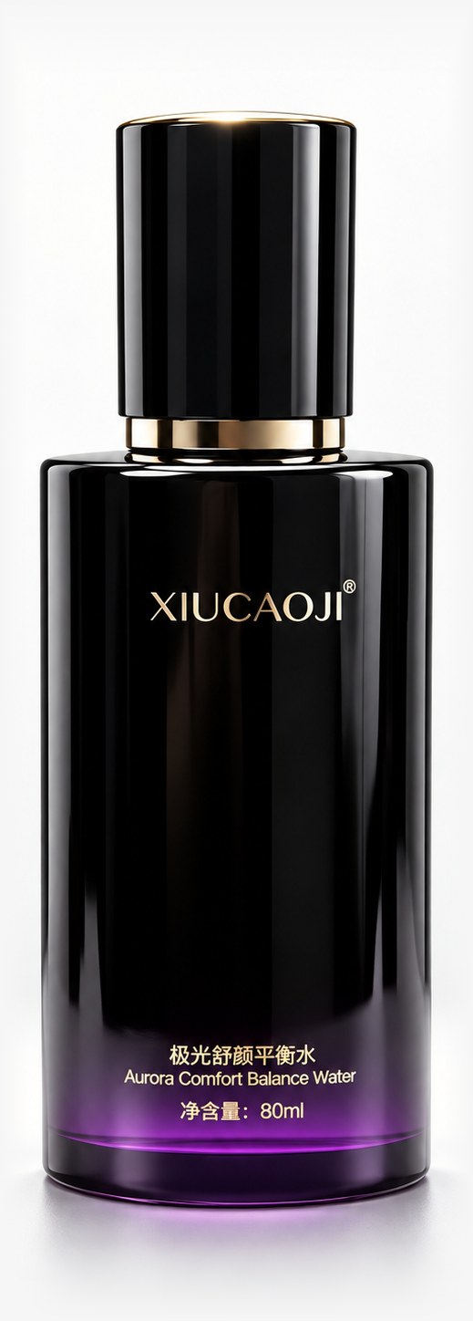 XIUCAOJI极光舒颜平衡水 80ml 平衡水 喷雾瓶包装